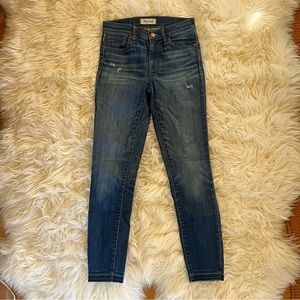 Madewell 9” High Riser Skinny Skinny